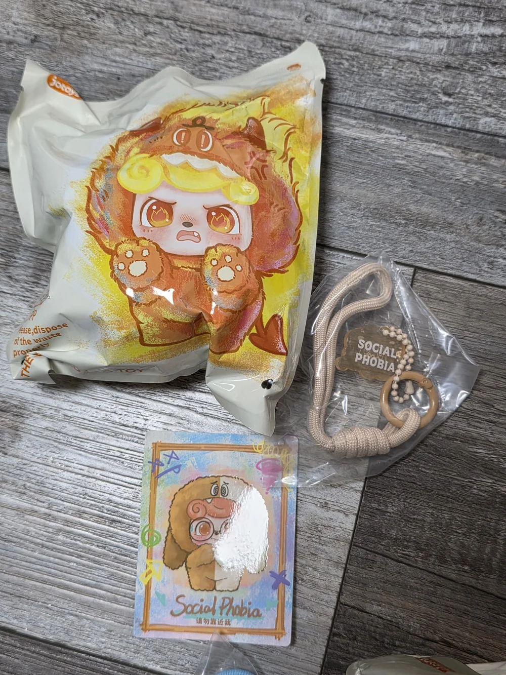 Emotional Hairy Monsters Series Pendant / Bag Charm Blind Box Set of 3 *READ